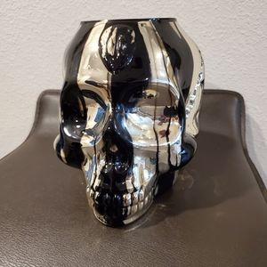 Silverina Istanbul Black & Light Gold Skull